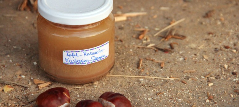 D.I.Y. Apfel-Rosmarin-Kastanien-Shampoo